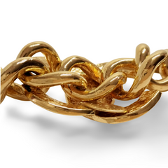 Vintage Chanel chain bracelet with large CC mark. Must have gorgeous jewelry. 061217ac4