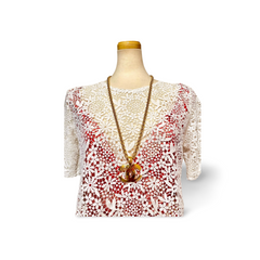 Vintage CHANEL chain necklace with a large CC mark pendant top. Gorgeous masterpiece jewelry. 050323re11