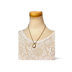 Vintage Christian Dior oval shape pendant top necklace with CD logo. Edwardian design jewelry. Perfect gift. 060402ac4