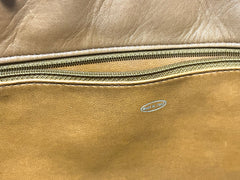 Vintage CHANEL Brown Quilted Leather Classic Tote Bag | 1980s Chain Shoulder Bag with CC Charm | Daily Use CHANEL bag | 071225re1