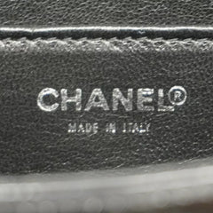 Vintage CHANEL patent enamel clutch bag, wristlet in mademoiselle portrait, Just a drop of Number 5, in black, yellow, and red.  050907rk1