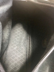W4 Vintage Gucci black suede leather handbag with bamboo handles. Classic purse from Bamboo collection.