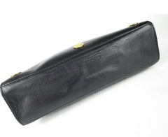 Reserved for Tammy. Vintage Gianni Versace black leather tote shoulder bag with big golden medusa motif and gold tone long chain straps. Too Gorgeous like Lady Gaga.
