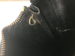 80's Vintage HERMES business portfolio bag, president in calf, suede, lizard. Stamp R, 1988. Limited edition back in the era. Unisex