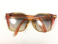 60's, 70's vintage Christian Dior orange and yellow sunglasses. Very rare classic retro eyewear back in the old era. Authentic mod piece.