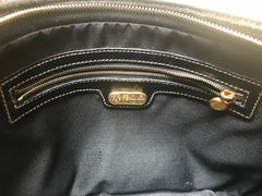 Vintage FENDI pecan chess pattern shoulder bag with FF logo motif. Classic purse for daily and unisex use. Must have.