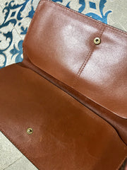 Vintage Bally black and brown wallet with B logo motif. Classic purse for unisex use. 060909r1
