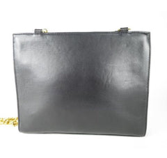 Reserved for Tammy. Vintage Gianni Versace black leather tote shoulder bag with big golden medusa motif and gold tone long chain straps. Too Gorgeous like Lady Gaga.