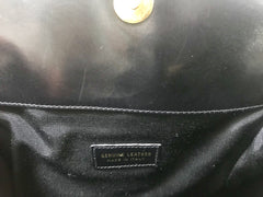 Vintage Christian Lacroix genuine wine brown suede leather sexy feminine shape bag with golden logo motif and studs.  Hot purse. 0602062