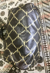 80's vintage Longchamp classic dark brown nappa leather mini speedy style handbag. Classic bag for unisex use. 061022re1